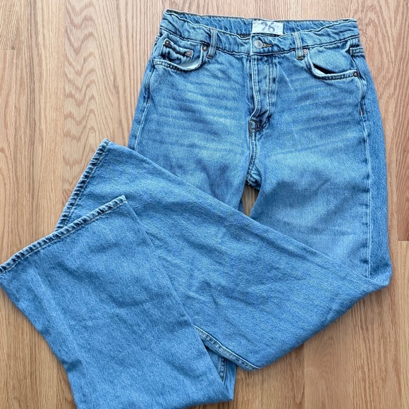 We The Free High-Rise Button-Fly Split Hem Jeans (26) - Picture 5 of 16